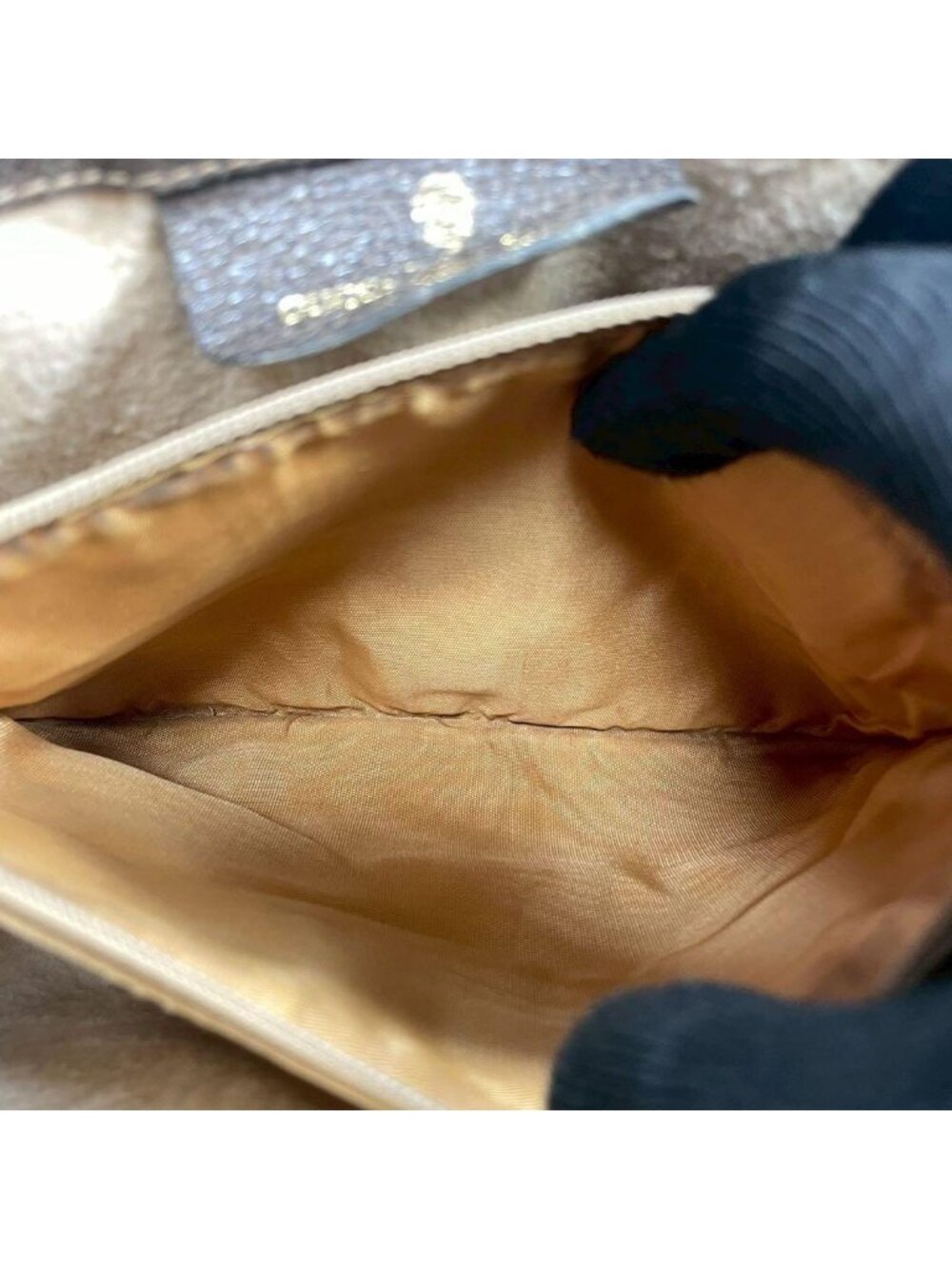 Gucci GG Sherry Line Shoulder Bag Brown Logo - Picture 6 of 10